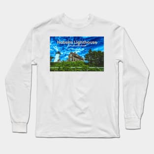 Nobska Lighthouse, Massachussetts Long Sleeve T-Shirt